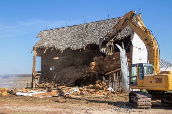 Barn Demolition in Cedar Park