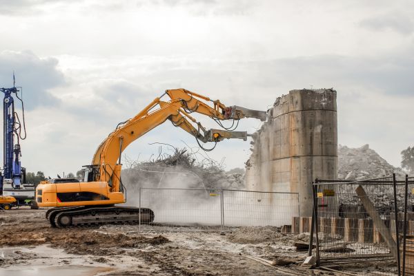 Silo Demolition in Cedar Park