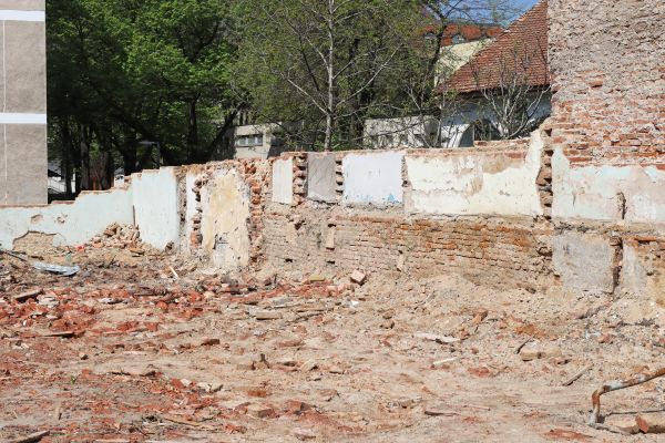Brick Wall Demolition in Cedar Park