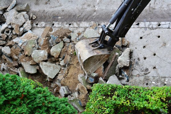 Concrete Pathway Removal in Cedar Park