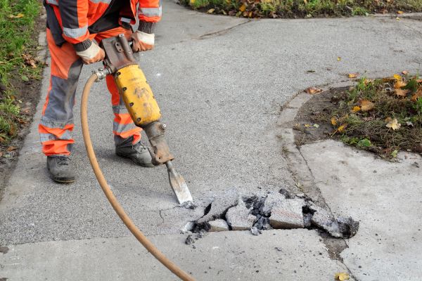 Concrete Sidewalk Removal in Cedar Park