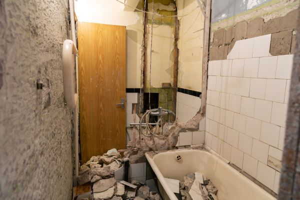 Shower Tile Demolition in Cedar Park
