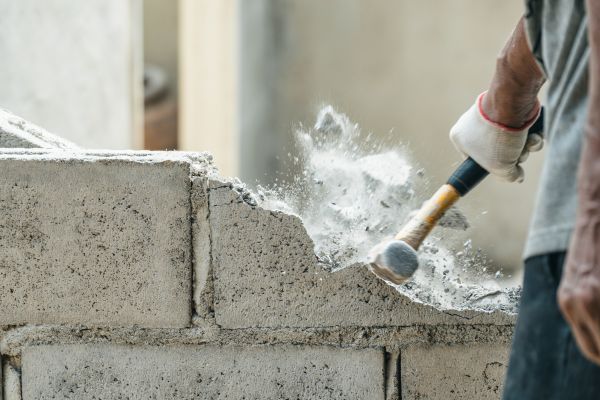 Block Wall Demolition in Cedar Park